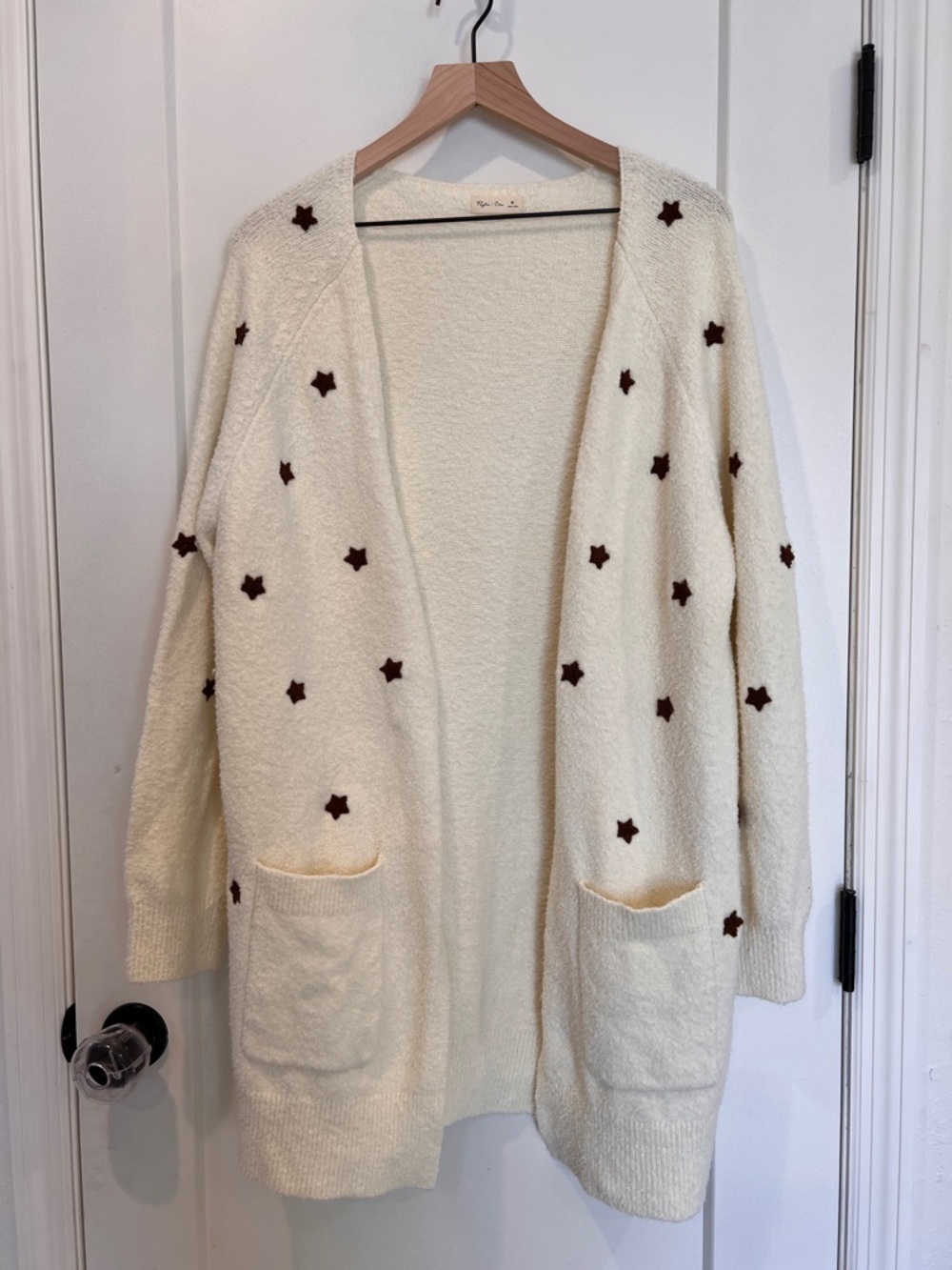Rylee + Cru Longline Star Cardigan